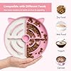 YINEYA 2 Pcs Silicone Slow Feeder Cat Bowl, Cat Slow Feeder for Food Training, Interactive Puzzle Bowls for Puppy, Kitten Dishes to Prevent Overeating, Treat Toys Suitable for Dry and Wet Food #3