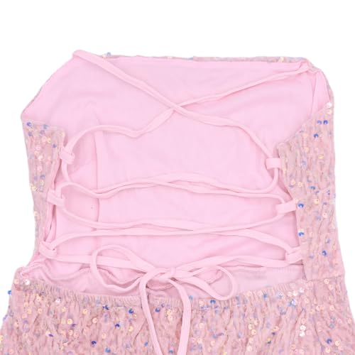 Image of Women's Sequin Bodycon Mini Dress Sparkly Dress Sexy Criss Cross Open Back Short Dress