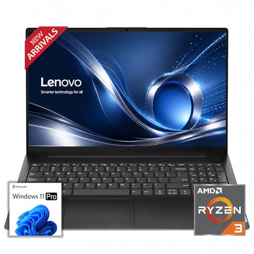 Image of Lenovo 2026 New V15 Business and Student Laptop, Ryzen 3 7320U(Outperforms Intel i7-1065G7), 16GB RAM, 512GB SSD, 15.6 inch FHD, Ultra Quiet Design, Long Battery Life, Wi-Fi 6, Bluetooth 5, Windows 11 Pro