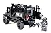 Battle Brick Armored Police SWAT Truck Custom Set