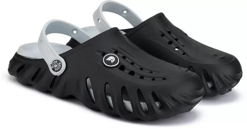 Comfortable Slip-On Clogs with Ergonomic Design and Secure Heel Strap for Men's & Boys-image-22
