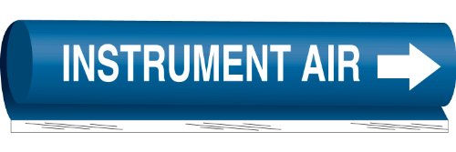 Marqueur de tuyau Brady 5716-Ii Inscription Instrument Air haute performance