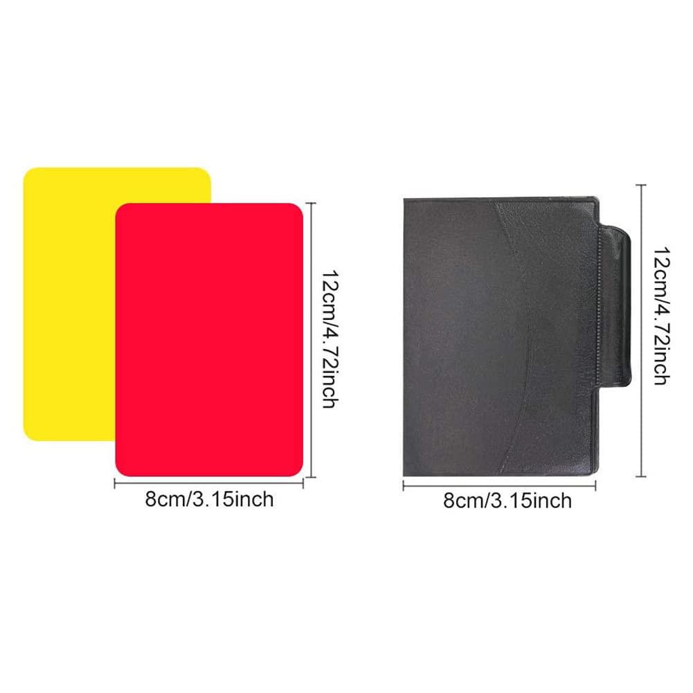 Kit Arbitro Calcio Olakin - Cartellini Giallo E Rosso, Taccuino E Matita, Set Completo Per Allenatori E Arbitri - Foto 10