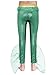 Eandarui Girls Kids Mermaid Fish Scale Print Leggings Pants King of The Seas Bottoms Swim Pants Beachwear Green 6 Years