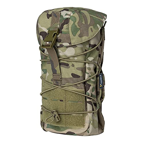 Idogear Tactical Pouch Molle Drawstring Magazine Dump Pouch Mag Recycling Pouch Universal Bag (Multi-Camo) #TOP17