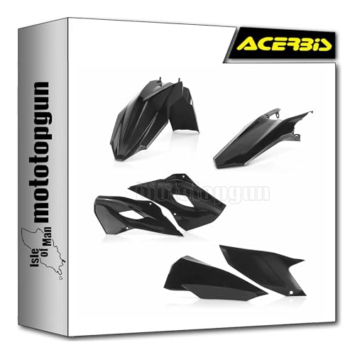 Acerbis cache carenage noir pour reparer plastique Husqvarna TE 300