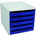 Produktbild Metzger & Mendle 30050911 Schubladenbox mit 5 Schüben blau