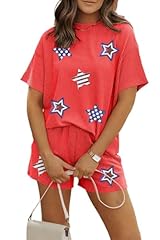 Patriotic Flag Star Red