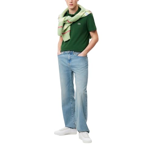 Lacoste Men's Regular Fit Cotton Blend Polo Shirt4