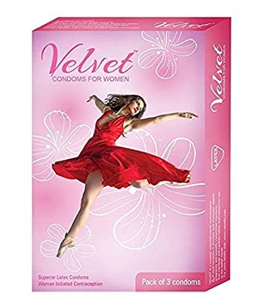 Image of Moods Velvet Female Condom - 1 Pack