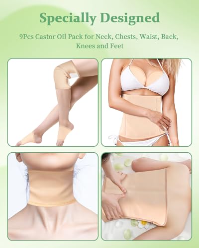 Embrace Wellness: Unveiling the Magic of the Reusable Castor Oil Pack Wrap Kit