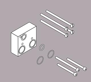 Franke GmbH KWC ACXT9001 - Kit de extensión para batería termostática F5S-Therm