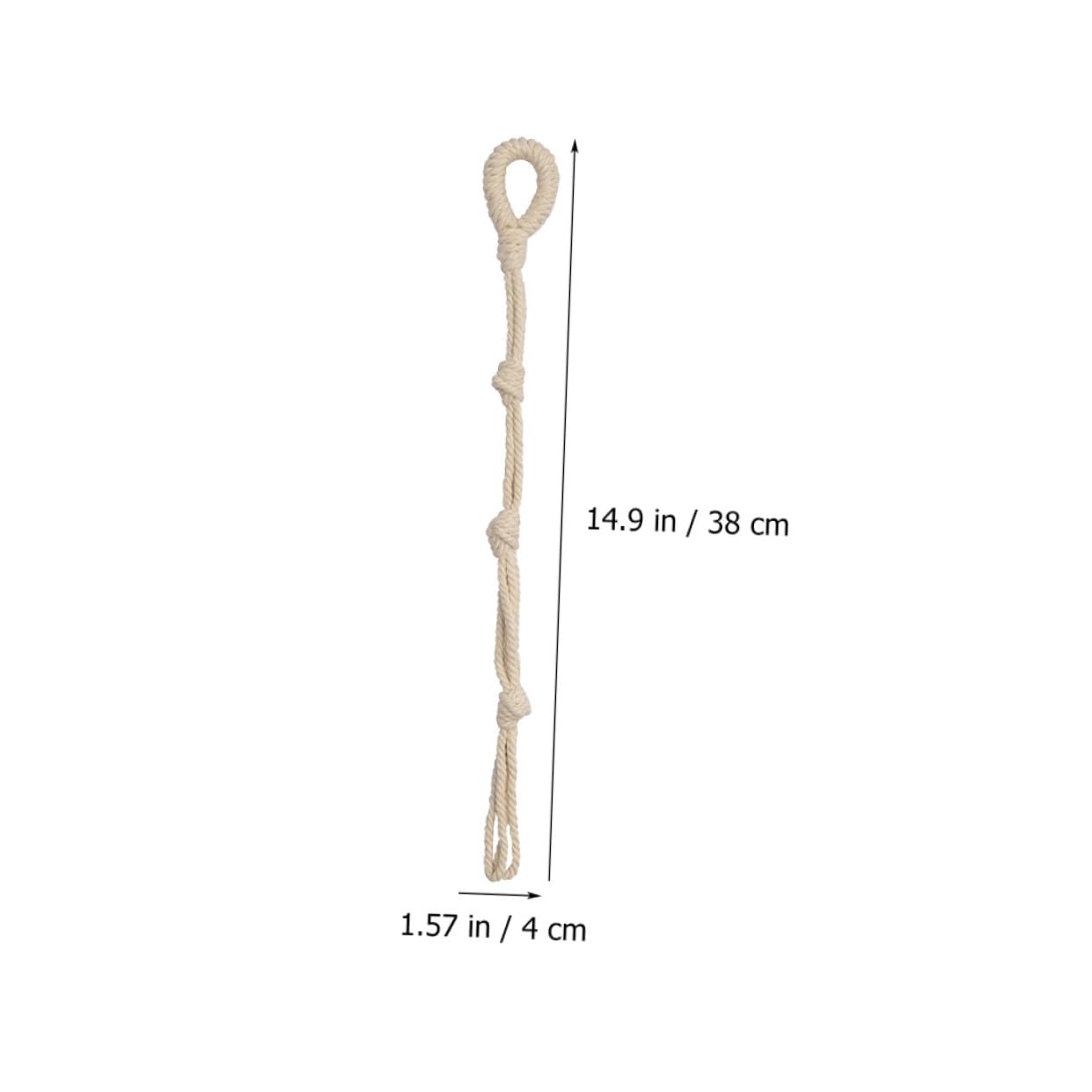 Hemobllo 3 Ensembles Corde De Suspension Macramé Ajustable Pour Plantes Rallonges De Support Pour Pots De Fleurs Décoration Intérieure Extérieure Facile À Installer Durable 8 Pièces * 3