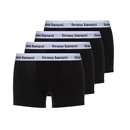 Preisvergleich Produktbild bruno banani Herren Unterhosen Snazzy (4er Pack) Schwarz XL