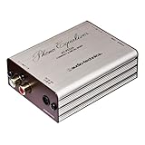 オーディオテクニカ AT-PEQ3 フォノイコライザー フォノプリアンプ レコードプレーヤー ターンテーブル VM/MMカートリッジ対応 軽量/コンパクト/金メッキジャック/RCA出力/1.0m 接続ケーブル ACアダプター(15V)付属