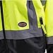 Pioneer Hi Vis Safety Bomber for Men - Waterproof, Reflective, ANSI Class 3, Winter Rain Jacket with Detachable Hood