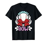 Photo Gallery baseball o bow - annuncio di festa del bambino di rivelazione di genere maglietta Photo Gallery baseball o bow - annuncio di festa del bambino di rivelazione di genere maglietta