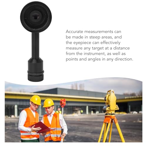 Oculaire coudé de théodolite portable évitant la fatigue en forte pente