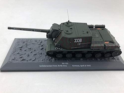Char ISU-122 résistant 1/43 modèle réduit métallique monté sans défaut