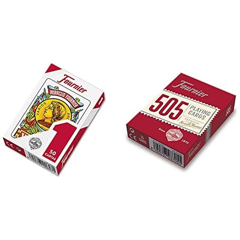 Baraja española Fournier F20991 + Baraja Cartas Poker Clásica Nº 505 Cover