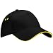 Produktbild Beechfield B015 Ultimate Cap / Schirmmütze, 5 Panels, Unisex, für Erwachsene, Schwarz One size