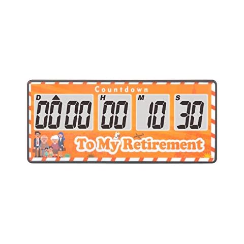 Jayron 9,999 Days Countdown Clock with Loud Alarms Cover