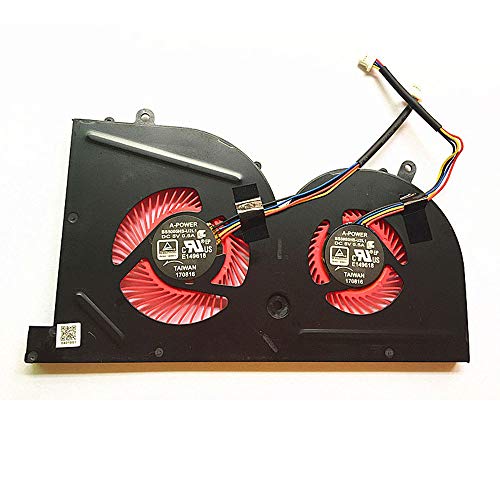 Ventilateur GPU pour MSI GS63VR GS73VR Refroidissement Silencieux 4 Broches BS5005HS-U2L1