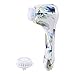 Vivitar PG-7000 Exfoliating Cleansing Soft Gentle Portable Spa Sensitive Skin Care Facial Power Cleansing Brush, Floral