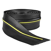 QWORK Garagentor Schwellendichtung 3m - Wetterfeste Gummidichtung