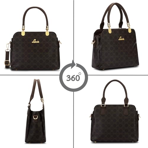 Image of Lavie Women's Neeza 3C Satchel Bag for Women | Satchel Handbag for Work | Ladies purse | Stylish Shoulder Bag | Gift for Women