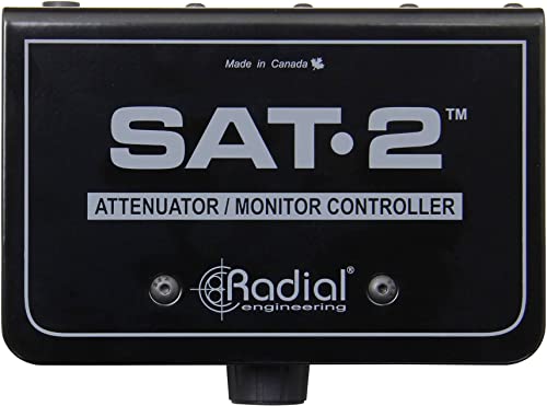 Radial SAT-2 Stereo Audio Attenuator Monitor Controller