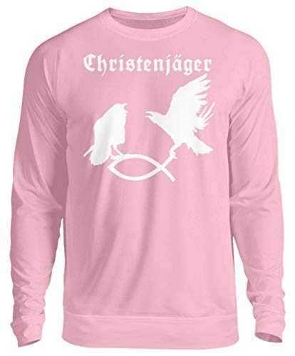 Pull unisexe Christenjäger rose large sweat mode homme femme confortable