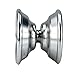 MAGICYOYO Yoyo Magic yoyo N6 Magistrate Professional Alloy Yoyo Unresponsive Yoyo Holster + 12 Strings+ Yoyo Glove Gift (Silver)