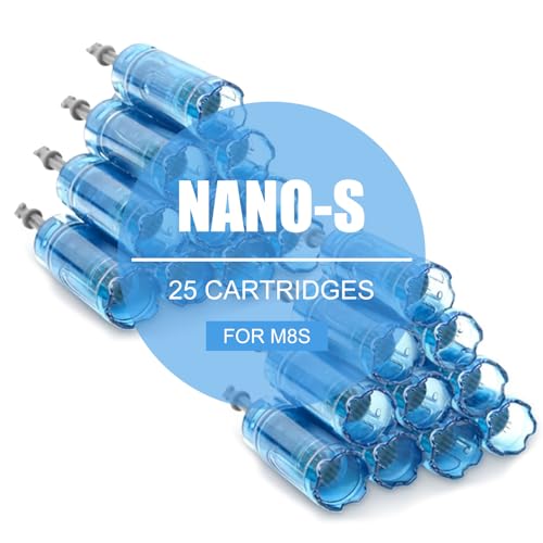 Cartouches Nano Square Dr Pen Ultima M8S A8S A9 pour lignes fines et pores réduits
