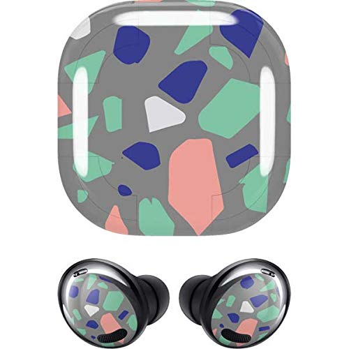 Skinit Decal Audio Skin Compatible with Samsung Galaxy Buds Pro Originally Designed Cement Terrazzo Design