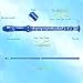 Mr.Power Soprano Recorder German Style C Key 8 Holes Easy Instrument for Beginners School Student Home Entertainment (Blue)