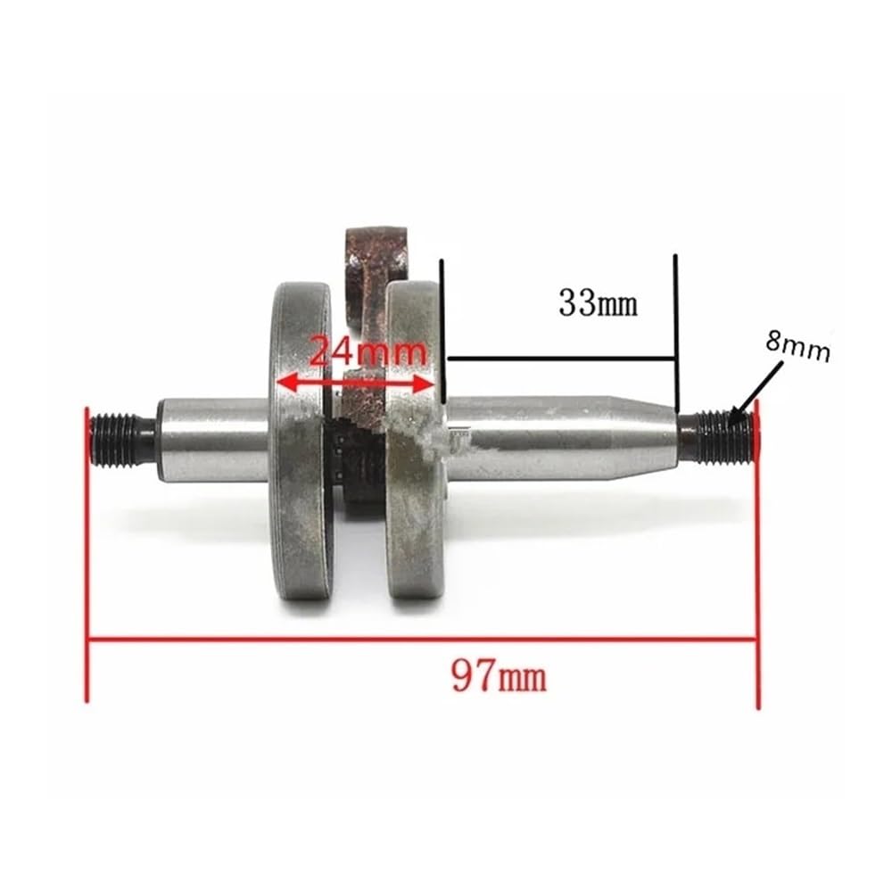 Cigüeñal HS82T Compatible con desbrozadora de setos HS81T, HS86R, HS87T y HS87R.