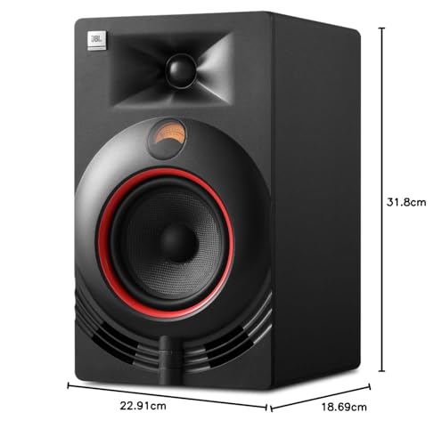 Image of JBL Professional Nano K5 5 Full-Range Powered Computer Reference Monitor RCA Speakers