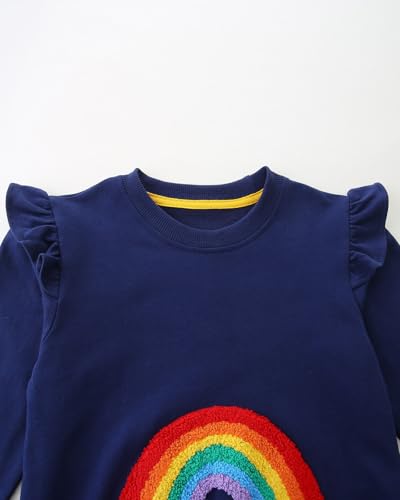 Image of Hongshilian Unisex Kids Cute Cartoon Cotton Sweater Shirt