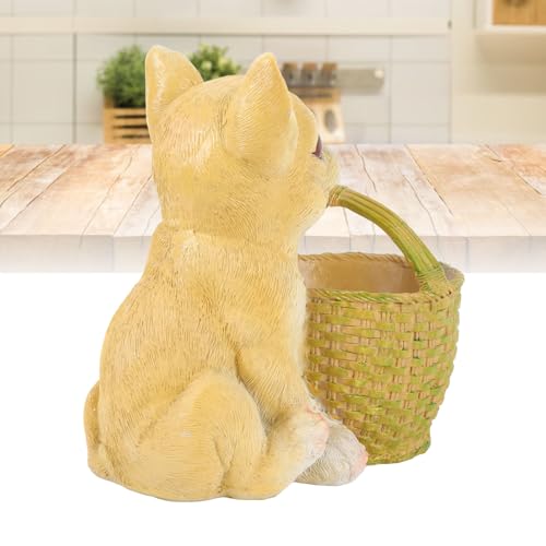 Boîte de rangement de figurines de chien organisateur mignon de clés