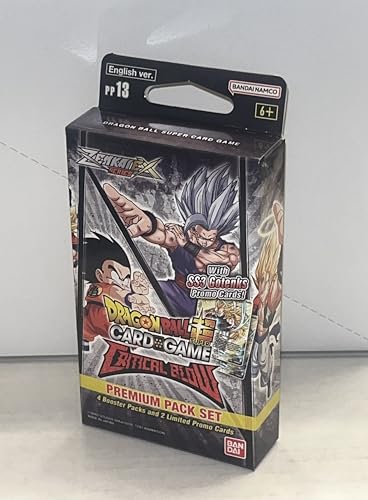 Bandai - Premium Pack Dragon Ball Super Card Game Zenkai Série 05 - Critical Blow VFR - 4570118001726