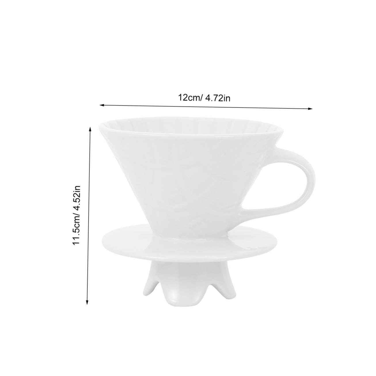 Filtros De Café De Cerámica Retro Filtro Manual Para Tazas Accesorio De Cocina Durable y De Limpiar