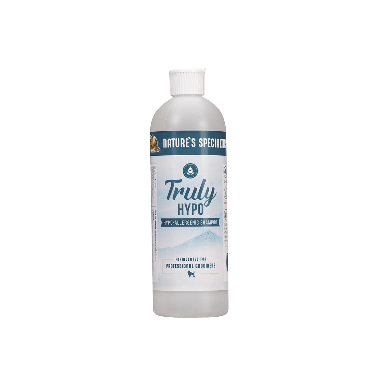 Nature's Specialties Truly Hypo Dog Shampoo - Hypoallergenic Dog Shampo for Itchy Skin - Sensitive Dog Shampoo - Gently Removes Dirt & Excess Oil - Tearless Solution - Ideal for Puppies, 473ml