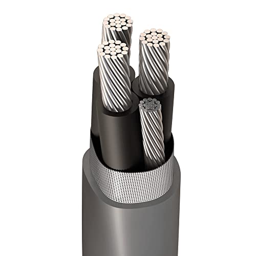 25' SER-1/0-1/0-1/0-2 Aluminum Service Entrance Cable