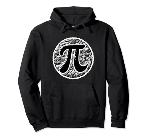 Happy Pi Day Funny Math Lovers Design Felpa con Cappuccio