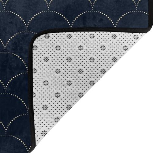 Tapis pour chambre et salon noir qui transforme votre espace repas