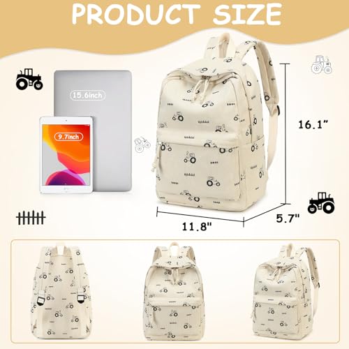 CAMTOP Backpack for Kids, Boys Girls Preschool Backpacks with Lunch Box Toddler Kindergarten School Bookbag Set3