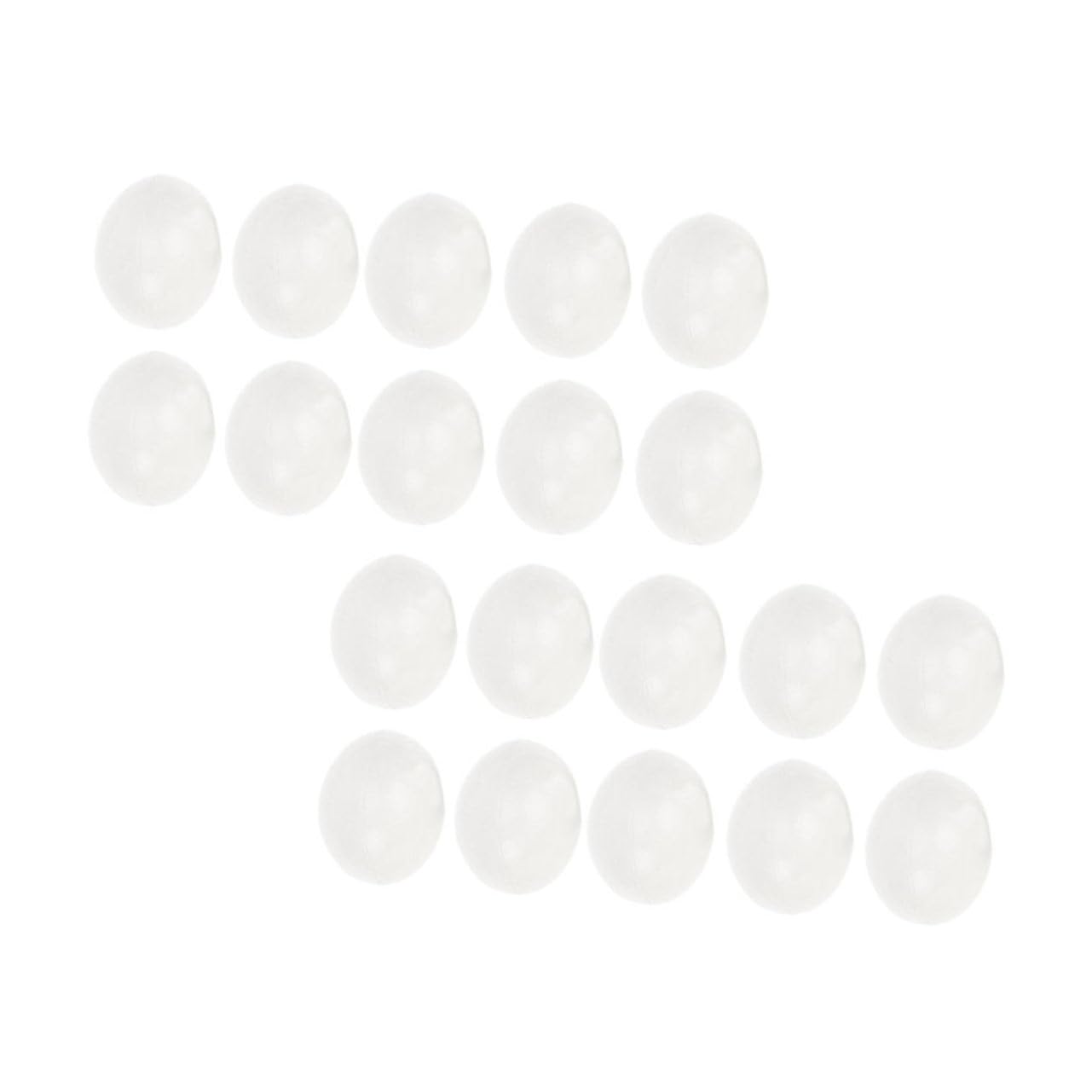 BESPORTBLE 100Pcs for Fake Eggs for Creative DIY Crafts for Easter Decorations for Home and Classroom Activities