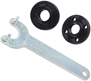 Gpking 5/8-11 Angle Grinder Flange Wrench Spanner Metal Outer Inner Lock Nut Kit