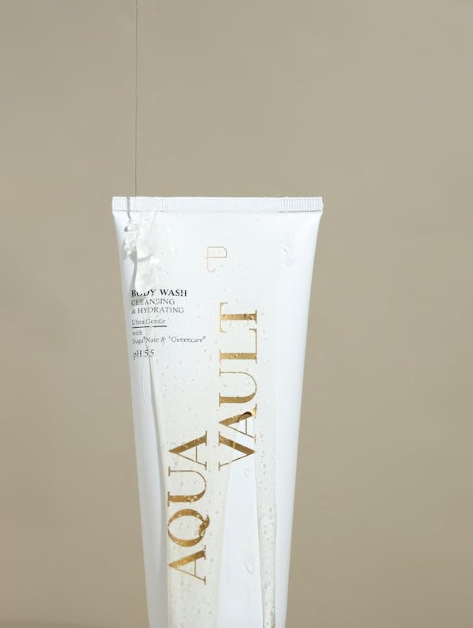 Aquavault Gentle Body Wash, Vanilla Fragrance